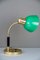 Art Deco Green Table Lamp from Siemens, 1920s 5