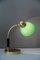 Lampada da tavolo Art Déco verde di Siemens, anni '20, Immagine 6