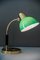 Art Deco Green Table Lamp from Siemens, 1920s, Image 2