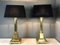 Vintage Column Table Lamps from Herda, 1970s, Set of 2 2