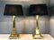 Vintage Column Table Lamps from Herda, 1970s, Set of 2, Image 2