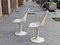 Fiberglass Tulip Table & 2 Chairs Set, 1960s 3