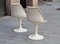 Set aus Tulip Tisch & 2 Stühlen aus Glasfaser, 1960er 9