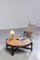 Tavolino da caffè basso Vallauris vintage con piastrelle in ceramica di Roger Capron, anni '70, Immagine 4