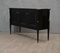 Italienisches Sideboard aus schwarzem Schellack & Messing, 1950er 11