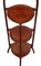 Antique Edwardian Mahogany Inlaid Folding Cake Stand 6