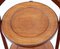 Antiker klappbarer edwardianischer Kuchenständer aus Mahagoni mit Intarsien 5