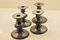 Art Deco Candleholders by Edvin Ollers for Schreuder&Olsson, 1960s, Set of 4 1