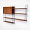 Vintage Teak Veneer Wall Unit by Strinning, Kajsa & Nils ''Nisse'' for String, 1960s, Image 2