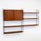 Vintage Teak Veneer Wall Unit by Strinning, Kajsa & Nils ''Nisse'' for String, 1960s, Image 14