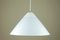 Lampada da soffitto Opala vintage di Hans J. Wegner per Louis Poulsen, Immagine 3
