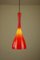 Glass Pendant Lamp from Stilnovo, 1950s 5