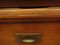 Antique Victorian Pitch Pine Campaign Chest of Drawers 5