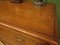 Antique Victorian Pitch Pine Campaign Chest of Drawers 12