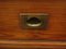 Antique Victorian Pitch Pine Campaign Chest of Drawers, Image 13