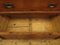 Antique Victorian Pitch Pine Campaign Chest of Drawers 14