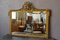 Large Antique Louix XVI Style Gilded & Beveled Mirror, Imagen 2