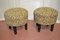 Armchair with Two Poufs, 1940s, Set of 3 6