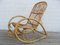 Bamboo Rocking Chair, 1970s 2
