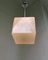 Plafonnier Cube Style Bauhaus Vintage par Walter Kostka pour Atrax-Gesellschaft 11