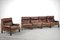 Dutch Oak & Patchwork Leather 6-Piece Modular Living Room Set, 1960s 19