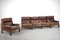 Dutch Oak & Patchwork Leather 6-Piece Modular Living Room Set, 1960s, Image 19