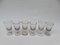 Antique French Wine Glasses, Set of 6 2