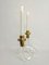 Golden Brass & Acrylic Glass Double Candelabrum by Dorothy Thorpe, 1950s 7