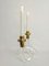 Golden Brass & Acrylic Glass Double Candelabrum by Dorothy Thorpe, 1950s, Image 7