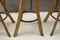 Iron and Wood Bar Stools, 1960s, Set of 4 11