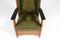Art Deco Dutch Oak Wingback Chair by Hendrik Wouda for H. Pander & Zn., 1924 4