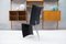 Silla de comedor Ed Archer de cuero pulido y aluminio de Philippe Starck para Driade, años 90, Imagen 3