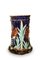 Antiker Gartenhocker aus Majolika Keramik von Thomas Forester & Sons 4