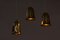 Vintage Swedish Brass Pendant Lamps from Boréns, 1950s, Set of 3 6