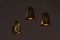 Vintage Swedish Brass Pendant Lamps from Boréns, 1950s, Set of 3, Image 6