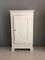 Antique White Oak Biedermeier Cabinet 1