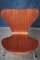 Mid-Century Danish Teak Plywood Model 3107 Side Chair by Arne Jacobsen for Fritz Hansen, Image 7