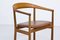 Swedish Oak & Leather Tokyo Armchairs by Carl-Axel Acking for Nordiska Kompaniet, 1950s, Set of 2, Image 9