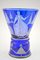 Antique Blue Glass Cup by Josef Hoffmann for Wiener Werkstätten 4