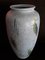 Mid-Century Light Grey Ceramic Floor Vase from Scheurich, 1950s 5