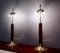 Vintage Italian Acrylic Glass & Brass Table Lamps by Ferdinando Loffredo, 1980s, Set of 2, Image 7