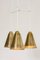 Swedish Brass Pendant Lamp, 1950s 3