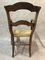 Fauteuil Ancien en Noyer & en Paille 4