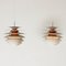 Model Kontrast Pendant Lamps by Poul Henningsen for Louis Poulsen, 1960s, Set of 2 2