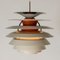 Model Kontrast Pendant Lamps by Poul Henningsen for Louis Poulsen, 1960s, Set of 2 1
