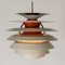 Model Kontrast Pendant Lamps by Poul Henningsen for Louis Poulsen, 1960s, Set of 2, Image 1