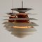 Model Kontrast Pendant Lamps by Poul Henningsen for Louis Poulsen, 1960s, Set of 2, Image 6