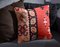 Multicolored Wool & Cotton Kilim Pillow Case by Zencef 3