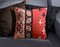 Multicolored Wool & Cotton Kilim Pillow Case by Zencef 2