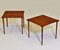 Tables d'Appoint en Teck de France & Søn / France & Daverkosen, Danemark, 1960s, Set de 2 1